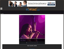 Tablet Screenshot of oohmusic.com